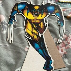 Wolverine cardboard, cut out stand 11 inches